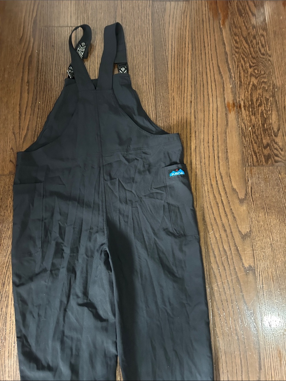 Kavu Black Utility women’s overalls like new sz L - Picture 3 of 4